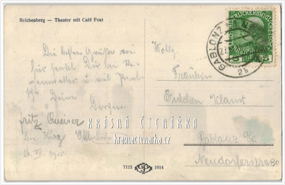 LIBEREC, Divadlo F. X. Šaldy