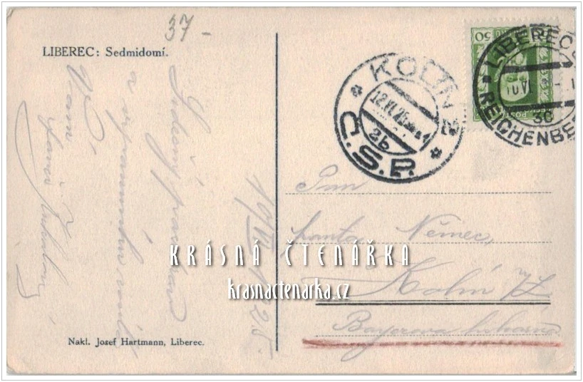 LIBEREC, Lidové sady (Volksgarten)