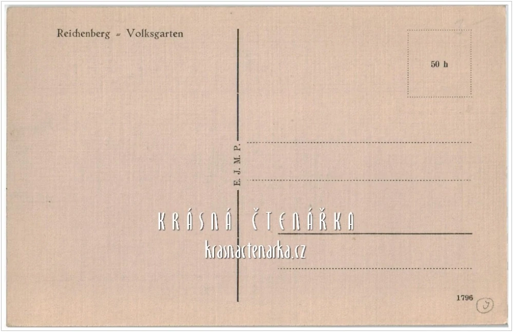 LIBEREC, Lidové sady (Volksgarten)