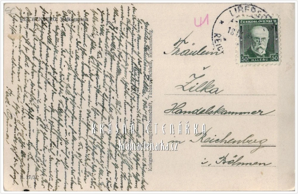 LIBEREC, Lidové sady (Volksgarten)