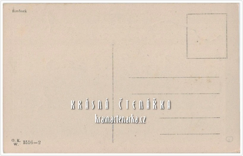 KROJE na pohlednicích, PRODANÁ NEVĚSTA (il. Karel Šimůnek)