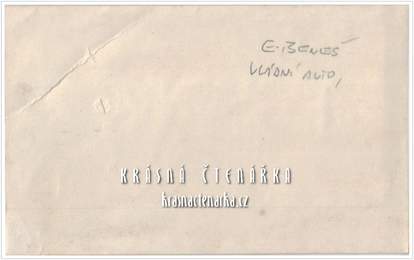 EDVARD BENEŠ, Příjezd presidenta Dr. Ed. Beneše na Staroměstské náměstí