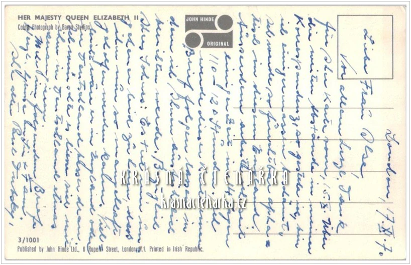 Anglická královna ALŽBĚTA II.