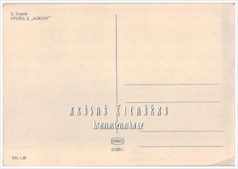 VLADIMÍR ILJIČ LENIN, Výstřel z Aurory