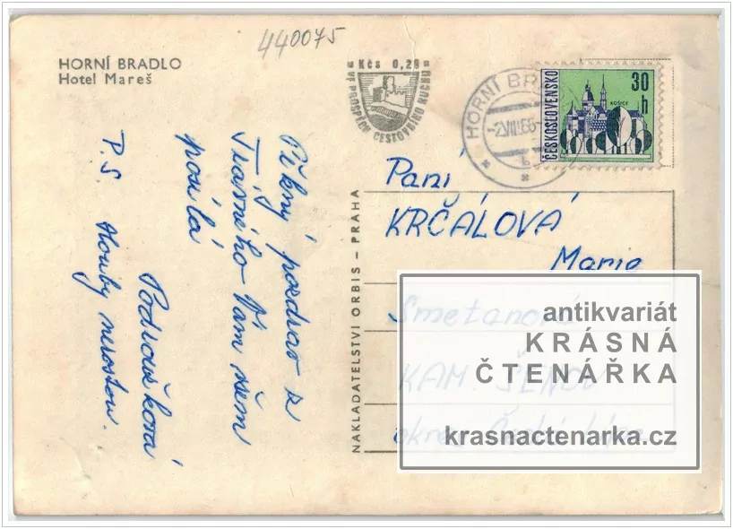 HORNÍ BRADLO, Hotel Mareš