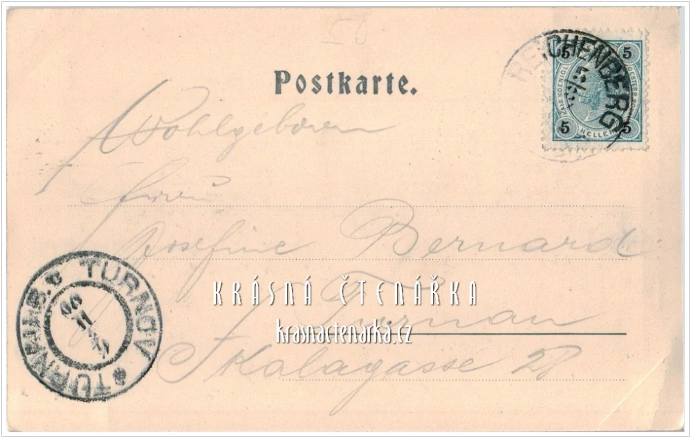 LIBEREC, Divadlo F. X. Šaldy a budova pošty