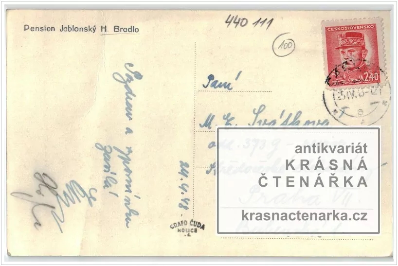 HORNÍ BRADLO, Pension Jablonský