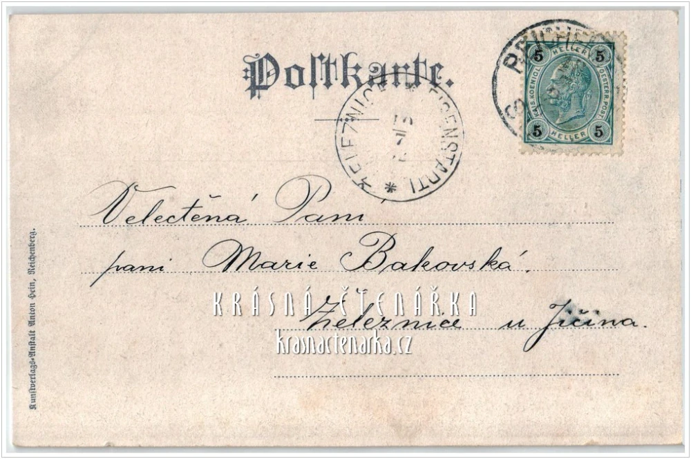 LIBEREC, Divadlo F. X. Šaldy a budova pošty