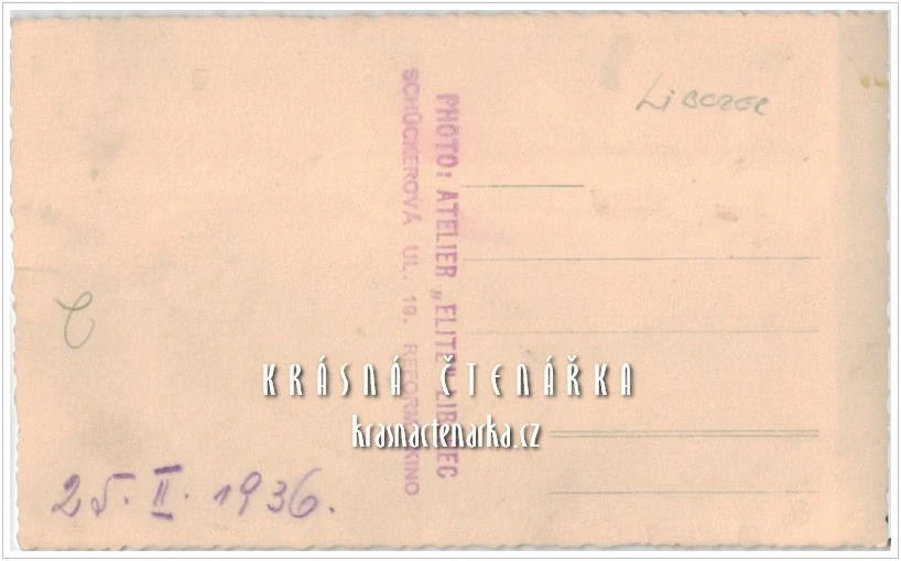 LIBEREC, Lidé ve městě "Školní fotografie 1936"