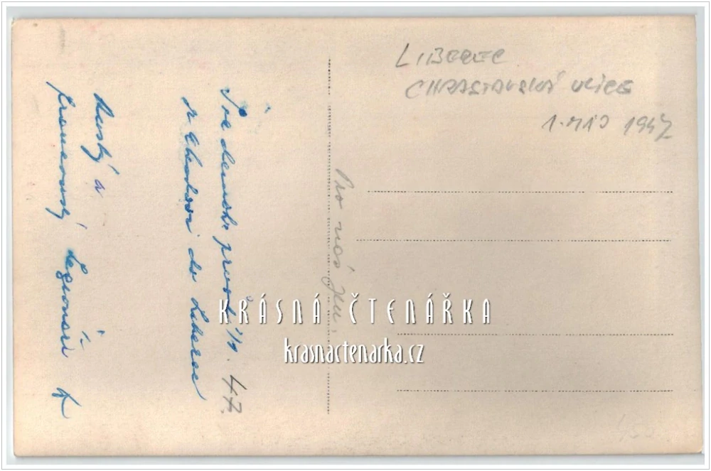 LIBEREC, Lidé ve městě "Průvod Sociální demokracie a legionářů, 1947"