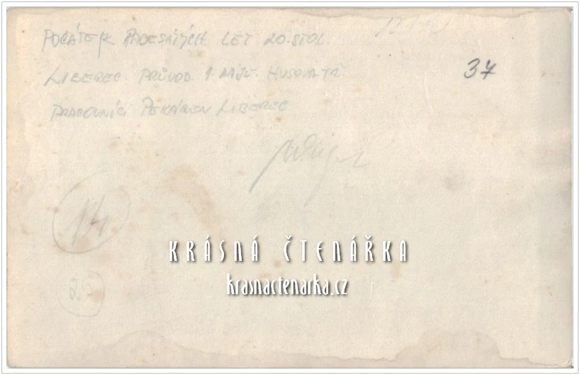 LIBEREC, Lidé ve městě "1. máj, Husova třída "