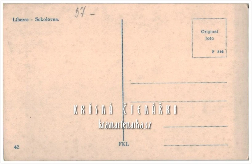 LIBEREC, Sokolovna / Tělocvička Lokomotiva