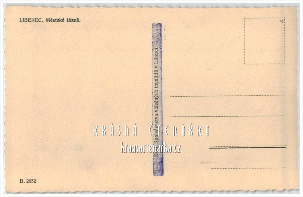 LIBEREC, Městské lázně, nyní galerie