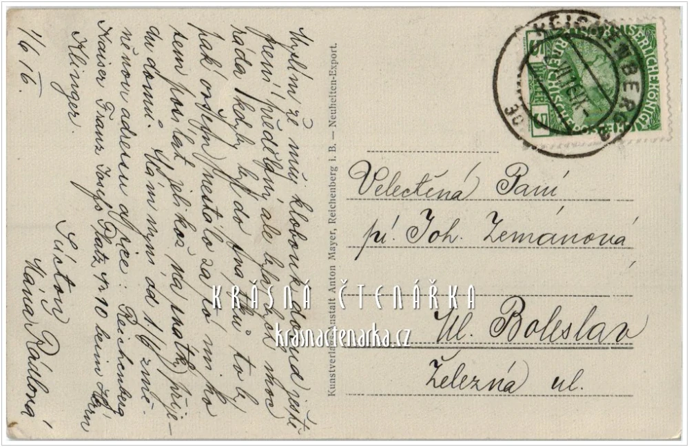 LIBEREC, Městské lázně, nyní galerie