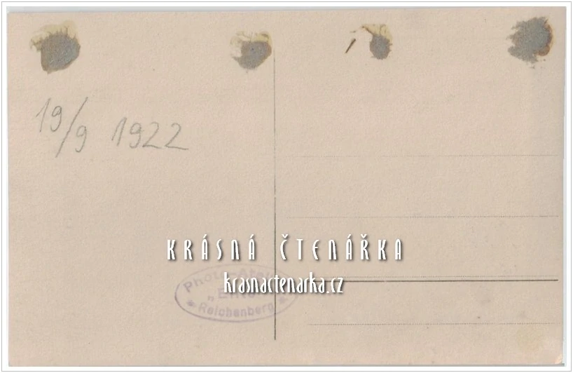 LIBEREC, Lidé ve městě "Gymnastické cvičení 1922"