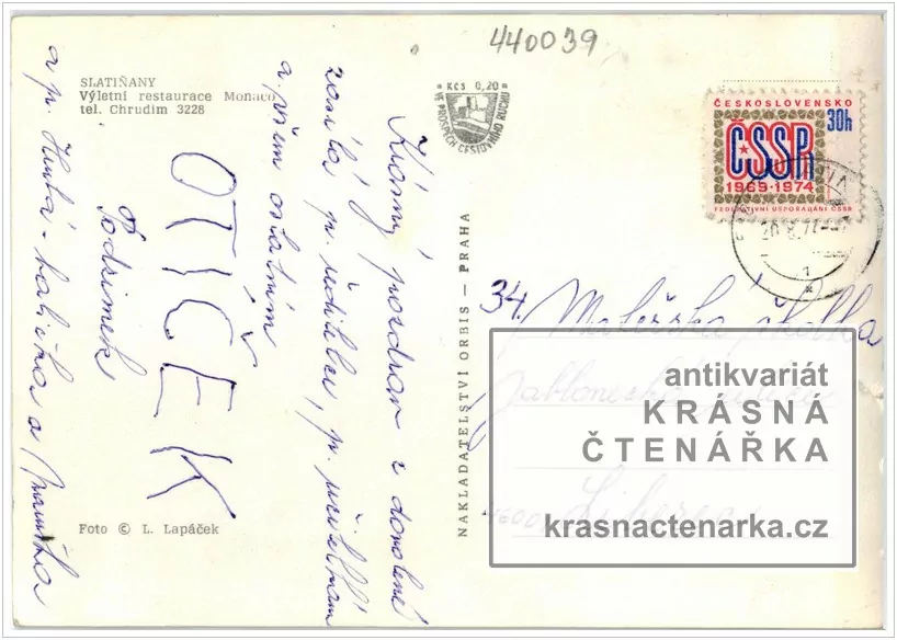 SLATIŇANY, Restaurace Monaco