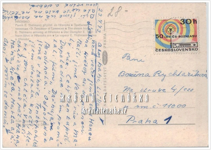 HŘENSKO ... i s parníkem