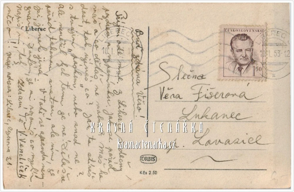 LIBEREC, Přehrada s pláží, v. n. Starý Harcov