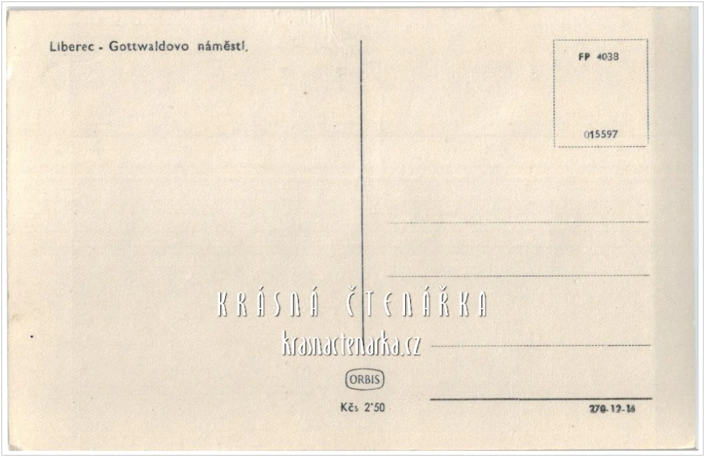 LIBEREC, Soukenné náměstí a palác Dunaj)