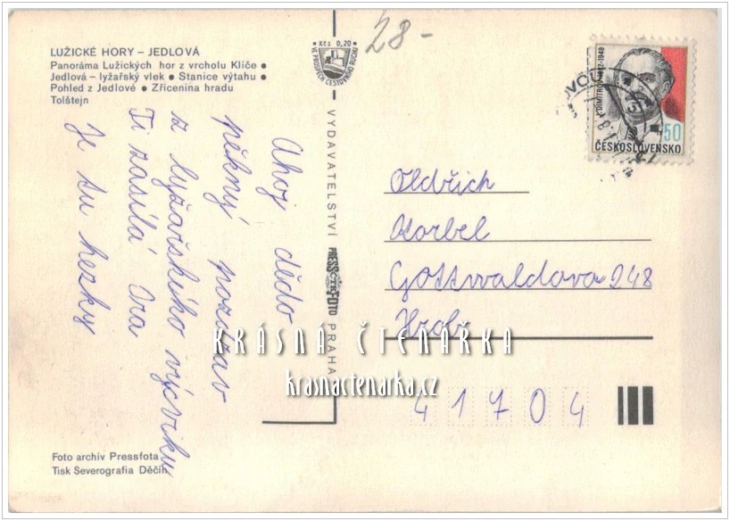 JEDLOVÁ v Lužických horách