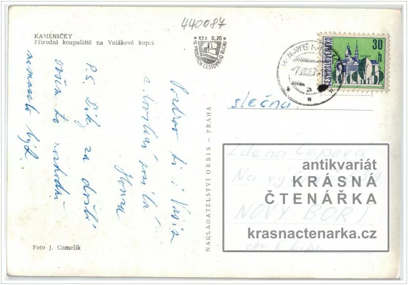 KAMENIČKY, Přírodní koupaliště Volákův kopec