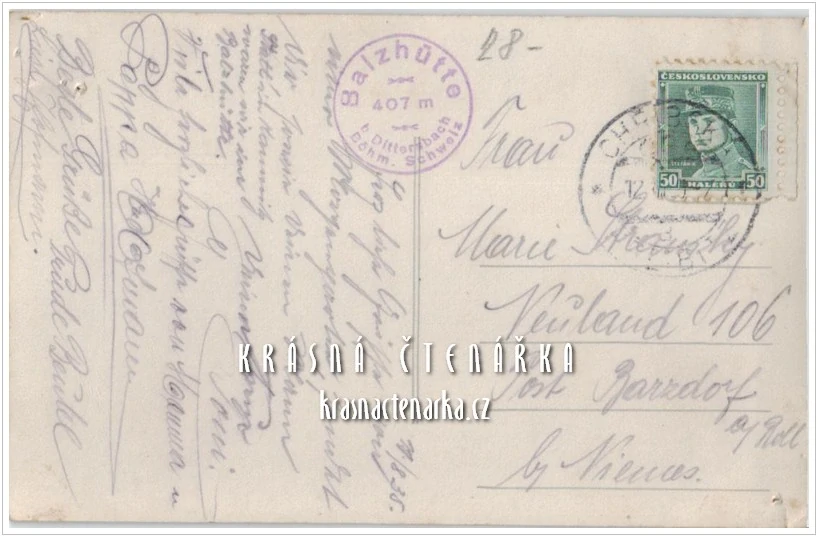 JETŘICHOVICE, Lovecké chaty Na Tokáni, býv. Balzhütte Baude