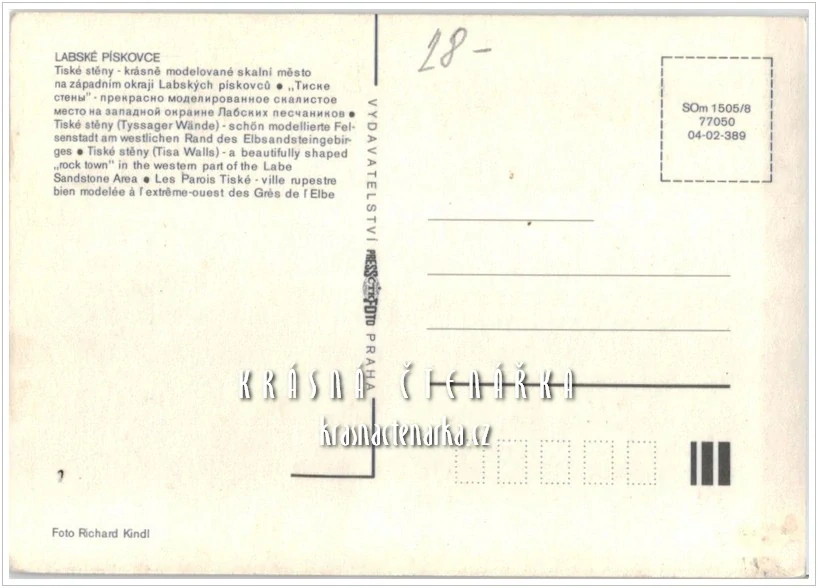 TISKÉ STĚNY ... s horolezcem