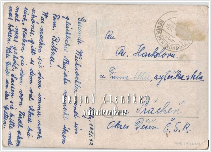 VÁNOČNÍ a NOVOROČNÍ pohlednice