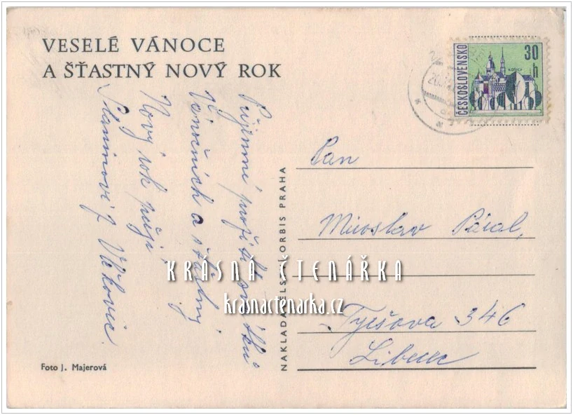 VÁNOČNÍ a NOVOROČNÍ pohlednice a LAROCHE COGNAC