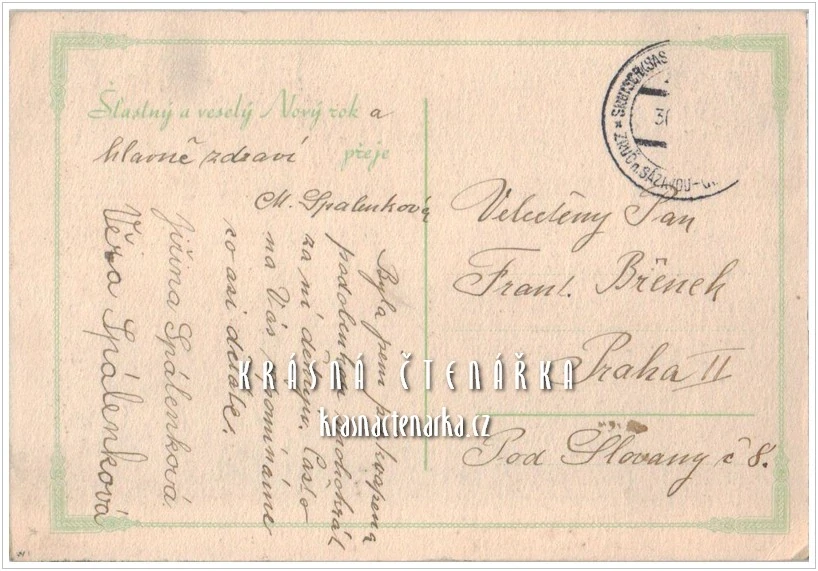 VÁNOČNÍ a NOVOROČNÍ pohlednice