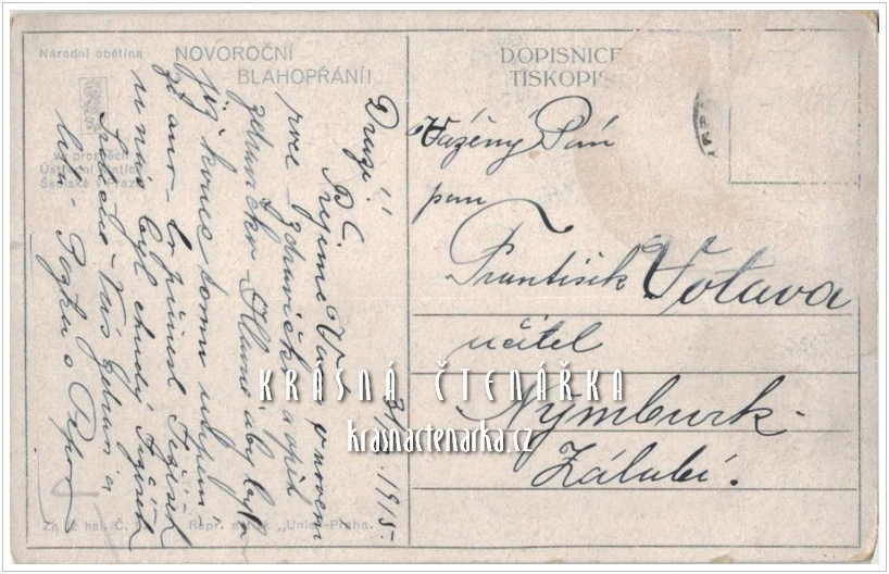 VÁNOČNÍ a NOVOROČNÍ pohlednice (il. Alois Mudruňka)