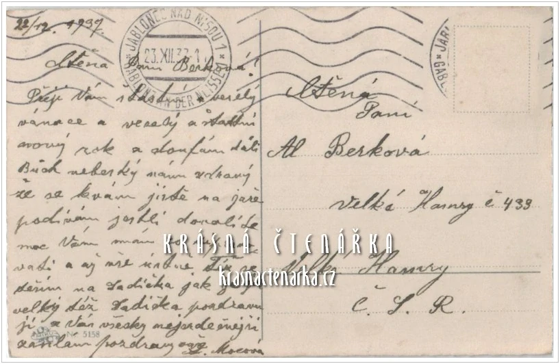 VÁNOČNÍ a NOVOROČNÍ pohlednice