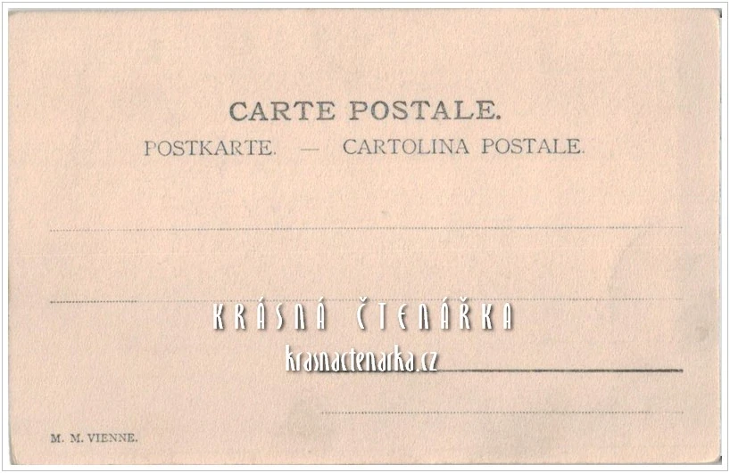 VÁNOČNÍ a NOVOROČNÍ pohlednice (M. M. Vienne)