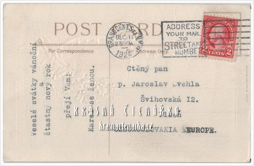 VÁNOČNÍ a NOVOROČNÍ pohlednice