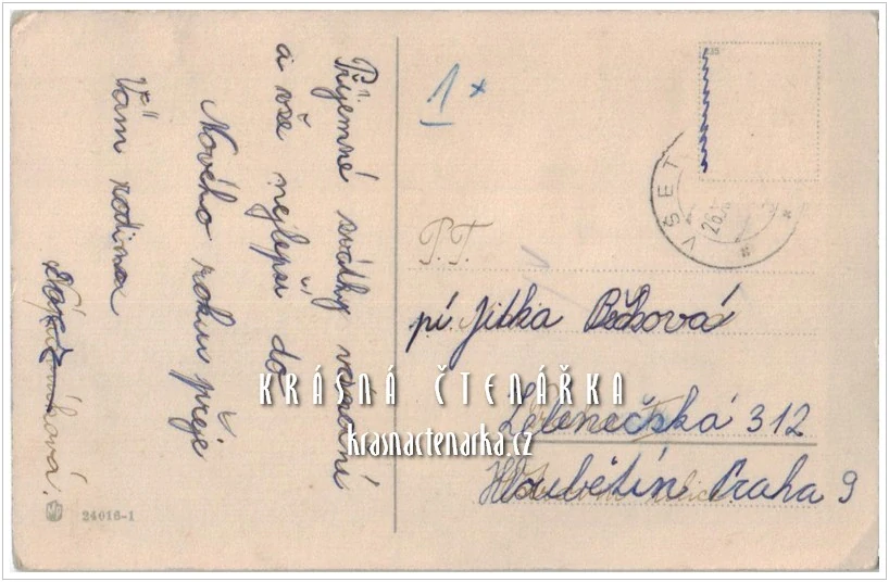 VÁNOČNÍ a NOVOROČNÍ pohlednice