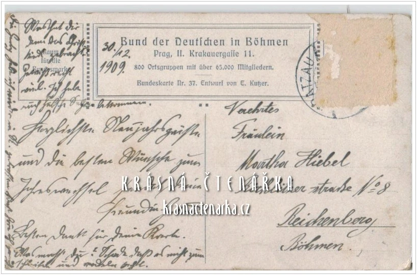 VÁNOČNÍ a NOVOROČNÍ pohlednice (il. Ernst Kutzer)