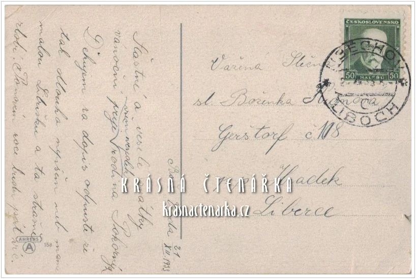 VÁNOČNÍ a NOVOROČNÍ pohlednice s vánočním skřítkem