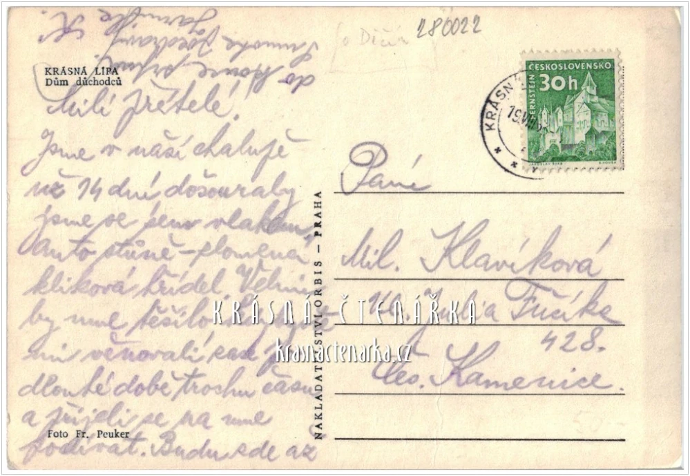 KRÁSNÁ LÍPA, Dům důchodců