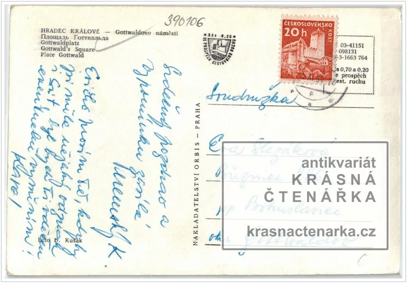 HRADEC KRÁLOVÉ, Ulrichovo náměstí, býv. Gottwaldovo