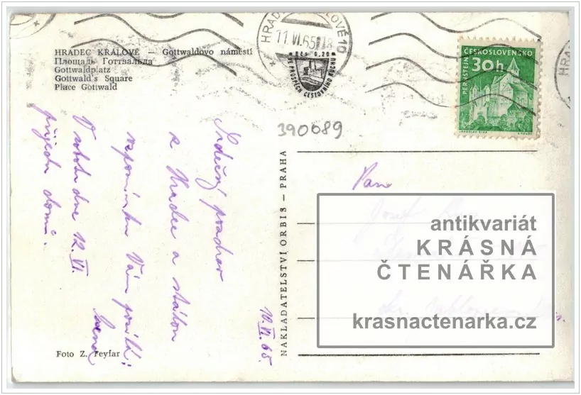 HRADEC KRÁLOVÉ, Ulrichovo náměstí, býv. Gottwaldovo a státní pojišťovna