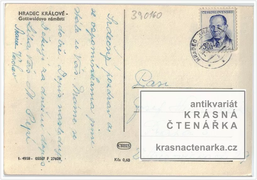 HRADEC KRÁLOVÉ, Ulrichovo náměstí, býv. Gottwaldovo