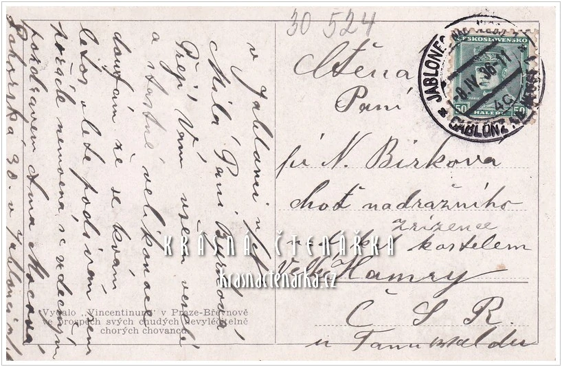 BLAHOPŘÁNÍ květinové, RŮŽE (Charitativní pohlednice Vincentium(