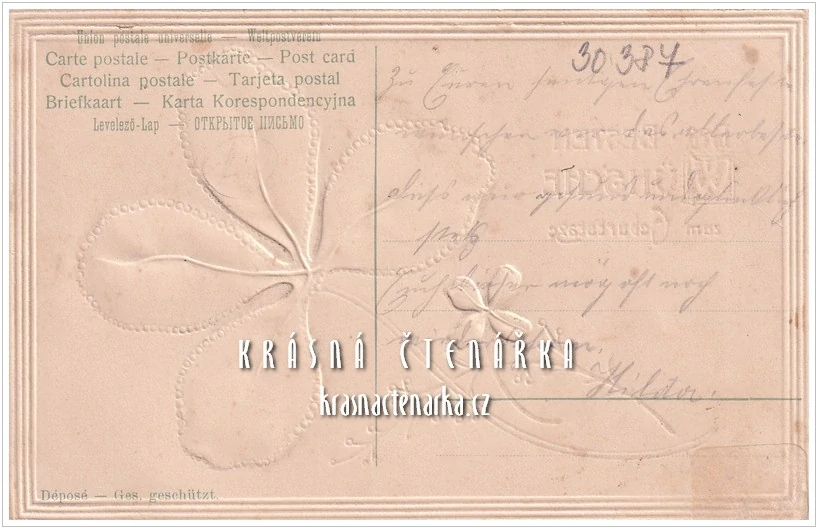 BLAHOPŘÁNÍ květinové, ČTYŘLÍSTEK