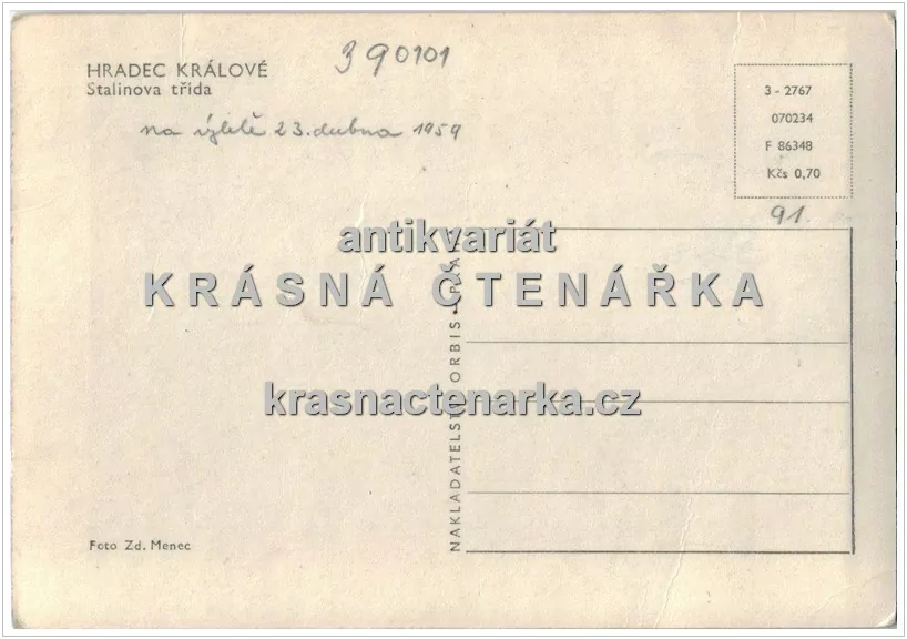 HRADEC KRÁLOVÉ, Třída Karla IV., býv. Stalinova třída