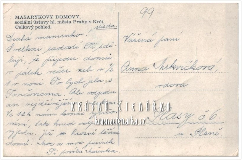 PRAHA Krč, Masarykovy domy