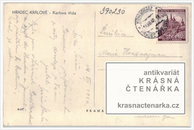 HRADEC KRÁLOVÉ, Třída Karla IV. nebo také Karlova třída