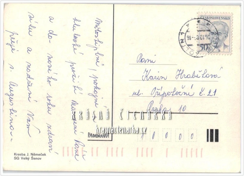 ČTYŘLÍSTEK (il. Jaroslav Němeček)