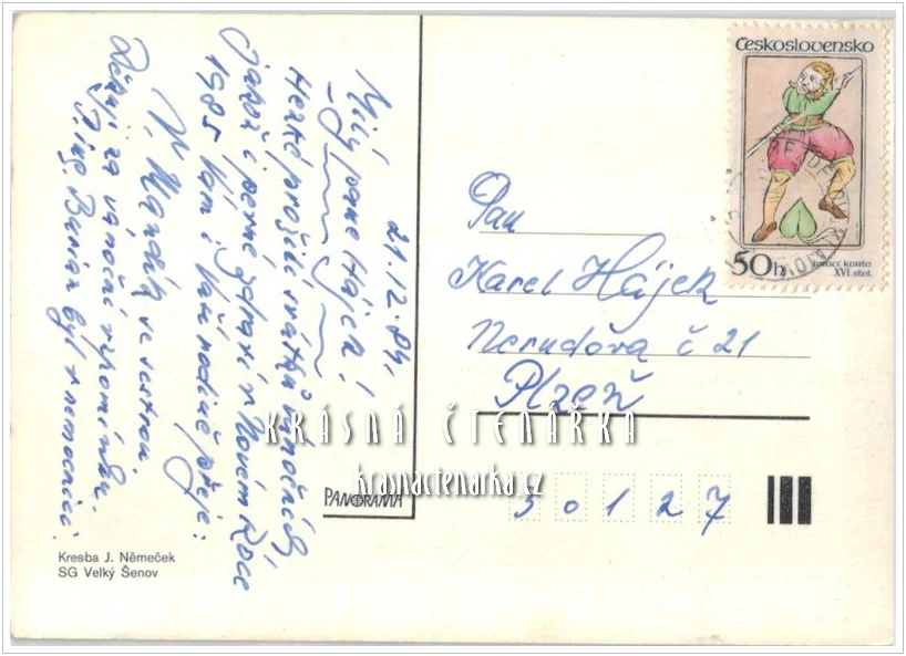 ČTYŘLÍSTEK (il. Jaroslav Němeček)