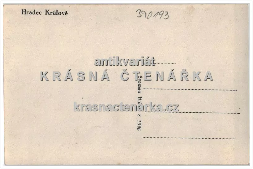 HRADEC KRÁLOVÉ, Masarykovo náměstí a pomník T. G. Masaryka