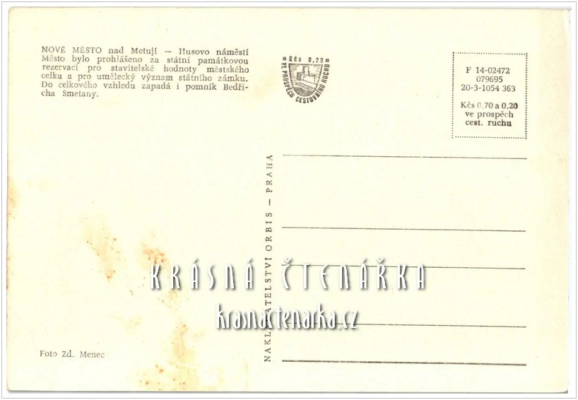 NOVÉ MĚSTO NAD METUJÍ, Náměstí